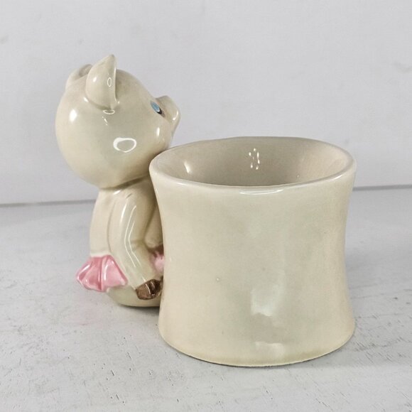 Josef Originals Ballerina Pig Trinket Dish Figurine - Picture 4 of 10